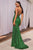 Ladivine CH066 - Spaghetti Strap Sequin Gown Prom Dresses