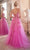 Ladivine CM347 - Glitter Embroidered Sleeveless Prom Gown Ball Gowns