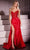 Ladivine CM369 - Strapless Beaded Evening Dress Prom Dresses