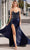 Ladivine CM369 - Strapless Beaded Evening Dress Prom Dresses