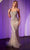 Ladivine CM371 - Rhinestone-Embellished Scoop Neck Prom Gown Prom Dresses