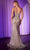 Ladivine CM371 - Rhinestone-Embellished Scoop Neck Prom Gown Prom Dresses