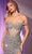 Ladivine CM373 - Sequin Off Shoulder Gown Prom Dresses