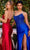 Ladivine CM376 - Embellished Bodice Satin Prom Gown Prom Dresses