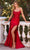 Ladivine CM376 - Embellished Bodice Satin Prom Gown Prom Dresses