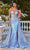 Ladivine CM384 - Rhinestone-Embellished Strapless Prom Gown Prom Dresses