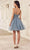 Ladivine CY022 - Glitter Tulle Cocktail Dress Special Occasion Dress