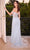 Ladivine CZ0026 - Sequin Off-Shoulder Corset Prom Gown Evening Dresses