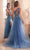 Ladivine J869 - Sequined One Shoulder Prom Gown Prom Dresses 6 / Dusty Lavender