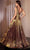 Ladivine J874 - One Shoulder Metallic Prom Dress Prom Dresses