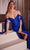 Ladivine KV1120 - Off-Shoulder Pleats Evening Dress Prom Dresses