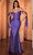 Ladivine KV1120 - Off-Shoulder Pleats Evening Dress Prom Dresses