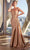 Ladivine PT004 - One Shoulder Draped Prom Gown Prom Dresses