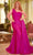 Ladivine PT004 - One Shoulder Draped Prom Gown Prom Dresses