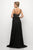 Ladivine UT254 - Deep Sweetheart Neckline and Overskirt Evening Dress Evening Dresses