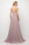 Ladivine UT254 - Deep Sweetheart Neckline and Overskirt Evening Dress Evening Dresses