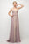 Ladivine UT254 - Deep Sweetheart Neckline and Overskirt Evening Dress Evening Dresses