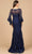 Lara Dresses 28906 - Illusion Bell Sleeve Embroidered Formal Dress Mother of the Bride Dresses