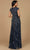 Lara Dresses 28952 - Beaded Cap Sleeve Evening Gown Mother of the Bride Dresses