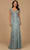 Lara Dresses 28980 - Cap Sleeve Beaded Lace Formal Dress Mother of the Bride Dresses 2 / Sage