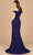 Lara Dresses 28981 - Off Shoulder Peplum Waist Evening Dress Special Occasion Dress