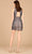 Lara Dresses 29077 - Illusion V-Neck Beaded Cocktail Dress Cocktail Dresses