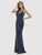 Lara Dresses 29904 - Sleeveless Beaded Prom Dress Evening Dresses 10 / Nude/Silver