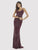 Lara Dresses 29904 - Sleeveless Beaded Prom Dress Evening Dresses 10 / Nude/Silver