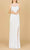 Lara Dresses 51183 - Fringe Embellished One-Sleeve Bridal Dress Bridal Dresses