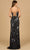 Lara Dresses 9939 - Faceted Glass Evening Dress Special Occasion Dress