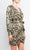 Laundry HU05D26 - Bishop Sleeve Printed Cocktail Dress Cocktail Dresses