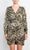 Laundry HU05D26 - Bishop Sleeve Printed Cocktail Dress Cocktail Dresses