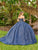 Lizluo Fiesta 56509 - Beaded Corset Bodice Ballgown Special Occasion Dress