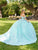 Lizluo Fiesta 56515 - Off-Shoulder Applique Embellished Ballgown Special Occasion Dress