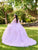 Lizluo Fiesta 56516 - Beaded Floral Applique Sleeveless Ballgown Special Occasion Dress