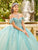 Lizluo Fiesta 56517 - Tulle Off-Shoulder Sweetheart Neck Ballgown Special Occasion Dress