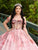 Lizluo Fiesta 56520 - Off-Shoulder Corset Bodice Ballgown Special Occasion Dress