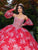 Lizluo Quince 26084 - Beaded Embroidered Strapless Ballgown Special Occasion Dress