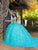 Lizluo Quince 26085 - 3D Floral Appliqued Strapless Ballgown Special Occasion Dress