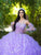 Lizluo Quince 26085 - 3D Floral Appliqued Strapless Ballgown Special Occasion Dress