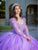 Lizluo Quince 26093 - Sweetheart Floral Applique Embellished Ballgown Special Occasion Dress