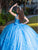 Lizluo Quince 26098 - Crystal Trim Embellished Sweetheart Ballgown Special Occasion Dress