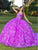 Lizluo Quince 26098 - Crystal Trim Embellished Sweetheart Ballgown Special Occasion Dress