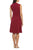 London Times T6949M - Asymmetrical Detail Dress Special Occasion Dress