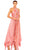 Mac Duggal 11302 - Halter Pleated Prom Gown Prom Dresses 0 / Rose Pink