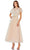 Mac Duggal 20362 - Flutter Sleeve Formal Dress Cocktail Dresses 2 / Nude