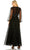 Mac Duggal 20746 - Sheer Long Sleeve V-Neck Evening Dress Evening Dresses