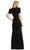 Mac Duggal 24003 - Sequin Short Sleeve Evening Dress Mother of the Bride Dresses