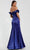 Mac Duggal 49834 - Ruffle Trimmed Off Shoulder Prom Dress Prom Dresses