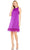 Mac Duggal 55805 - Feathered Cocktail Dress Cocktail Dresses 0 / Purple